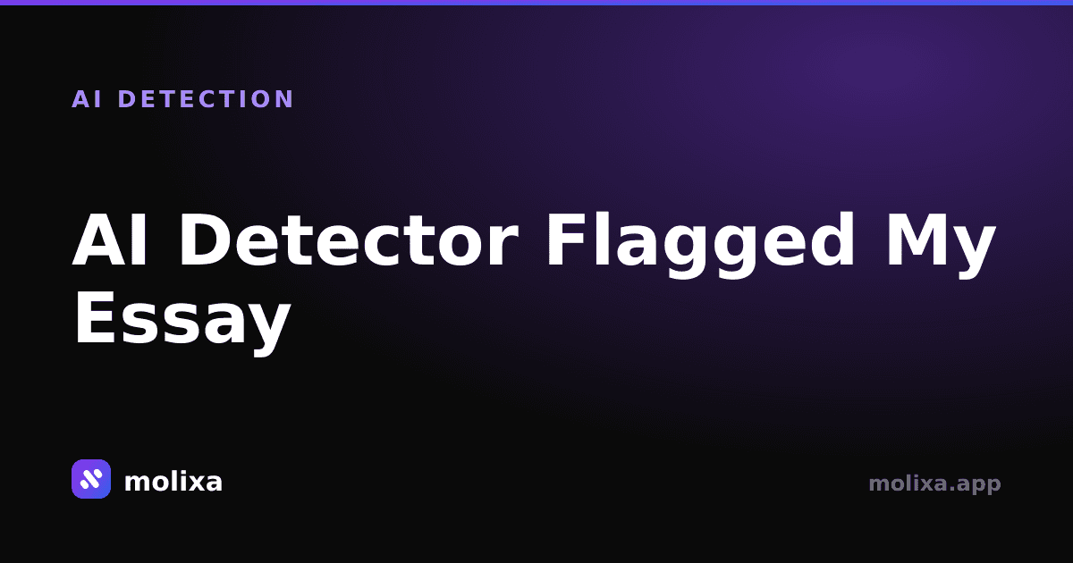 AI Detector Flagged My Essay (But I Wrote It): Fix It