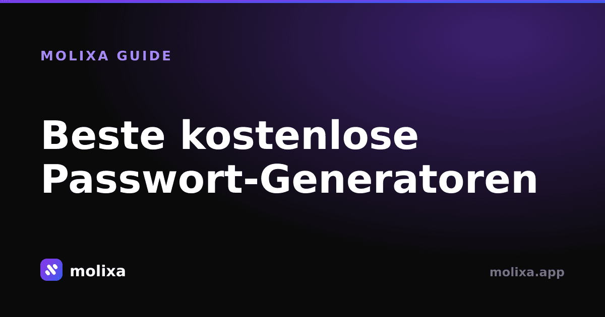 Beste kostenlose Passwort-Generatoren (2026)