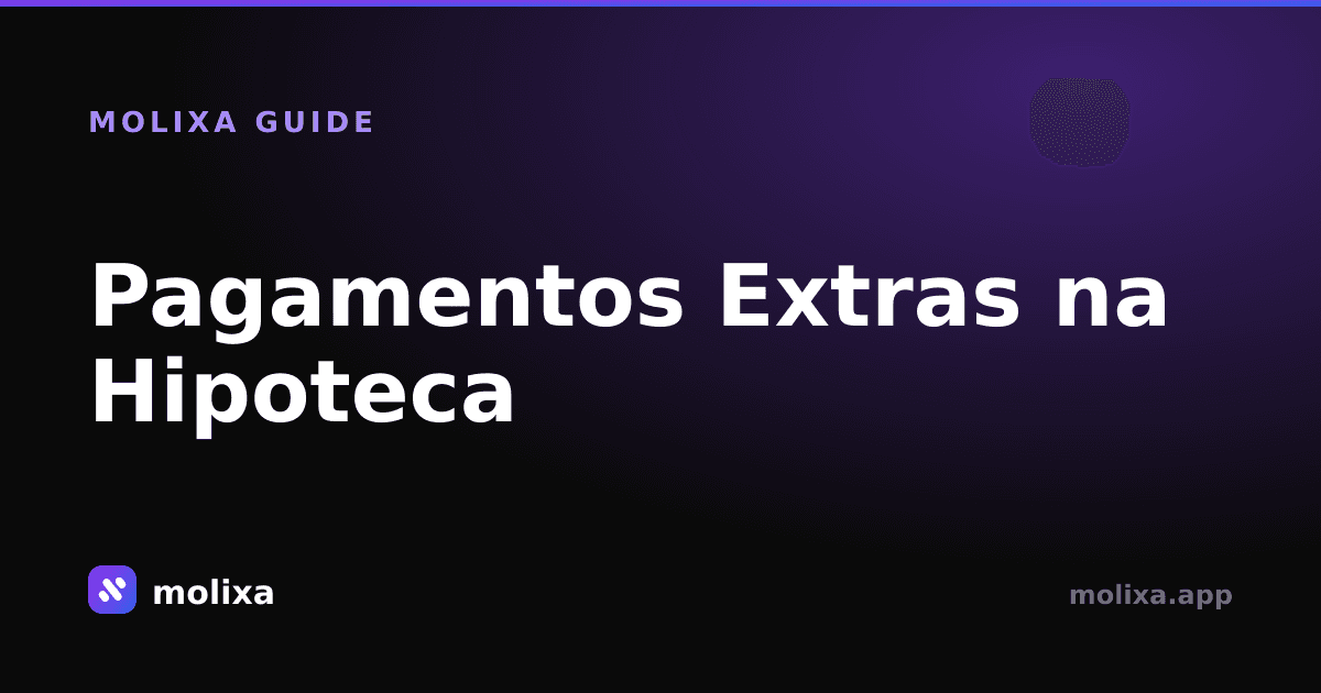 Pagamentos Extras na Hipoteca: Quanto Você Economiza