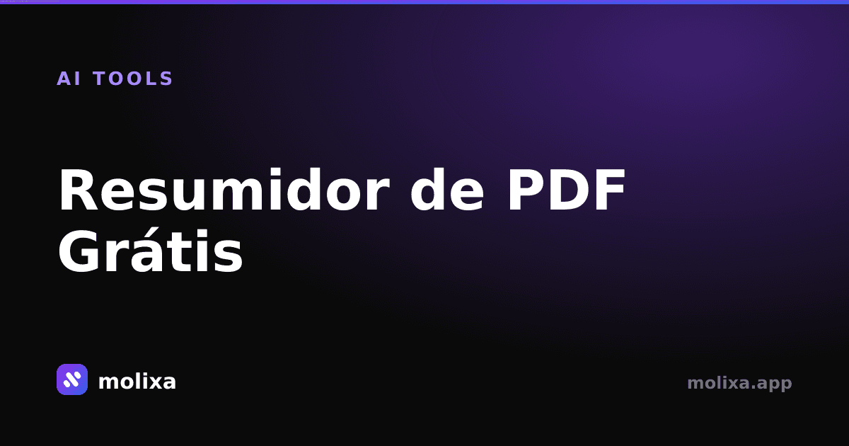 Resumidor de PDF Grátis: Economize 5 Horas por Semana em Pesquisas