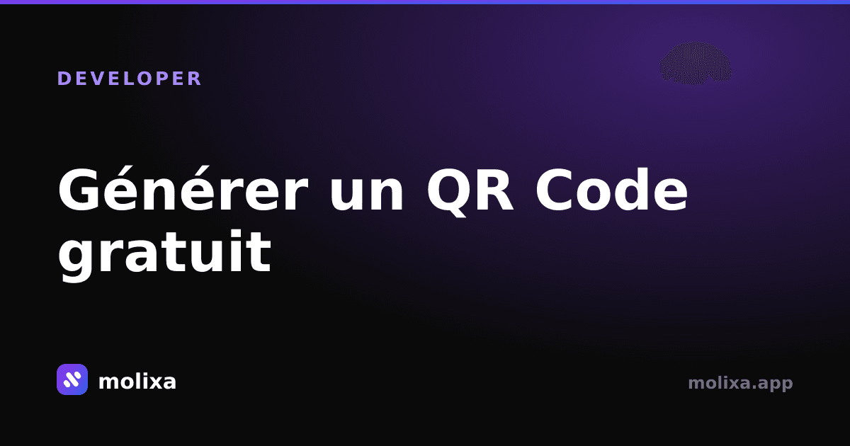 Générer un QR Code gratuit (et pourquoi la plupart des générateurs sont nuls)