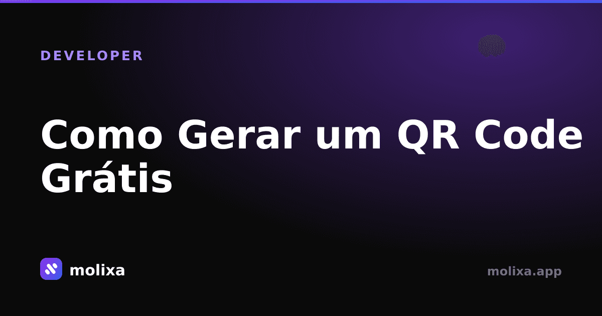 Como Gerar um QR Code Grátis (E Por Que a Maioria dos Geradores é Horrível)