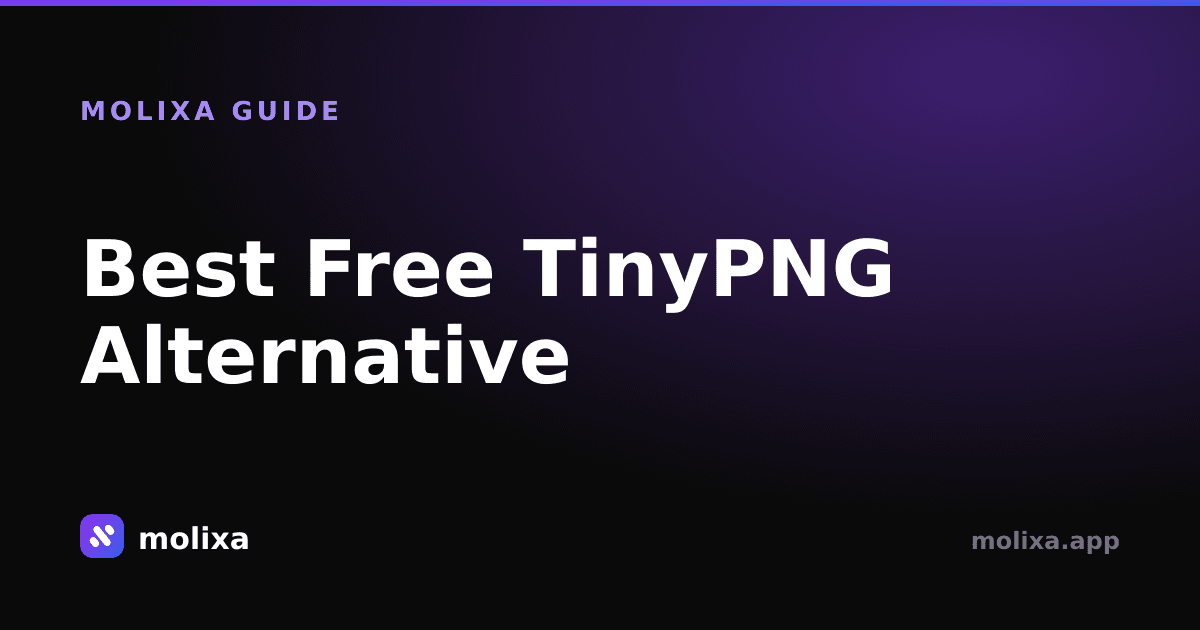 Best Free TinyPNG Alternative (No Monthly Limit)