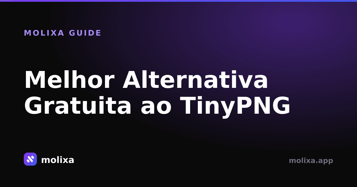 Melhor Alternativa Gratuita ao TinyPNG (Sem Limite Mensal)