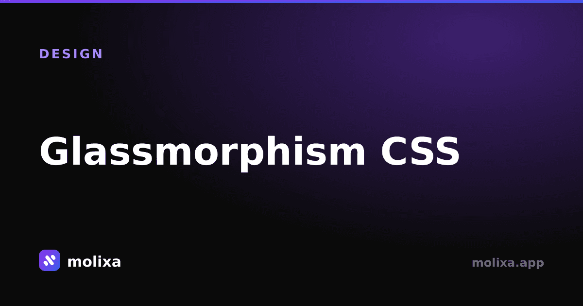 Glassmorphism CSS: Efecto de Vidrio Esmerilado Paso a Paso