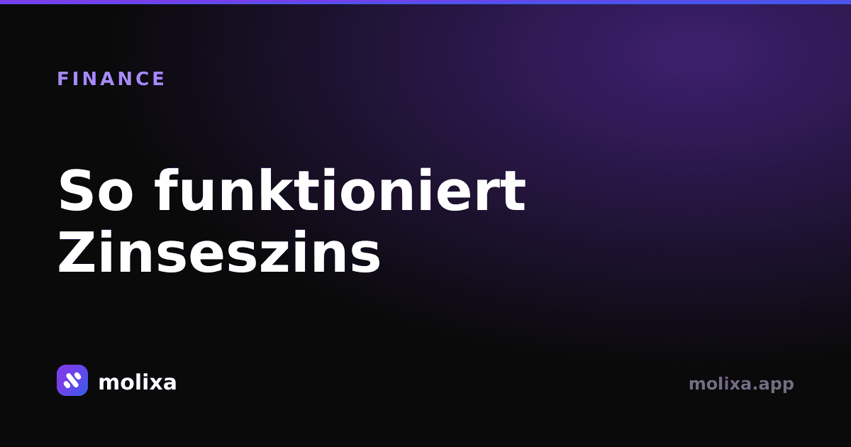 So funktioniert Zinseszins (+ die 72er-Regel)
