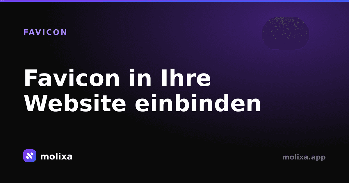Favicon in Ihre Website einbinden (HTML)