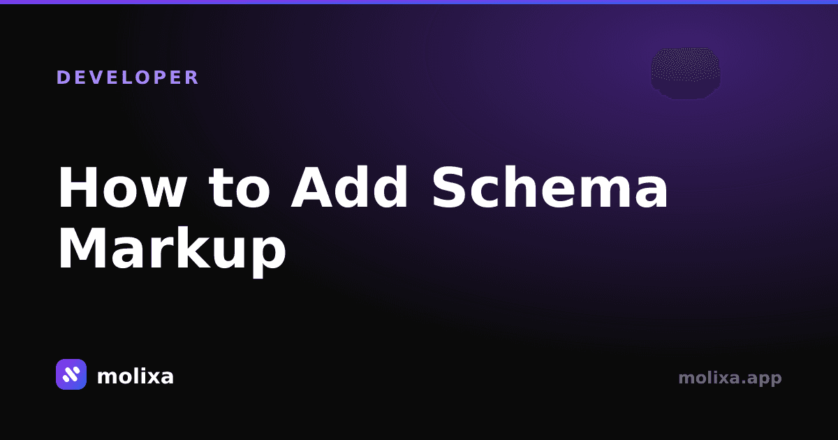 How to Add Schema Markup (JSON-LD) in 2026