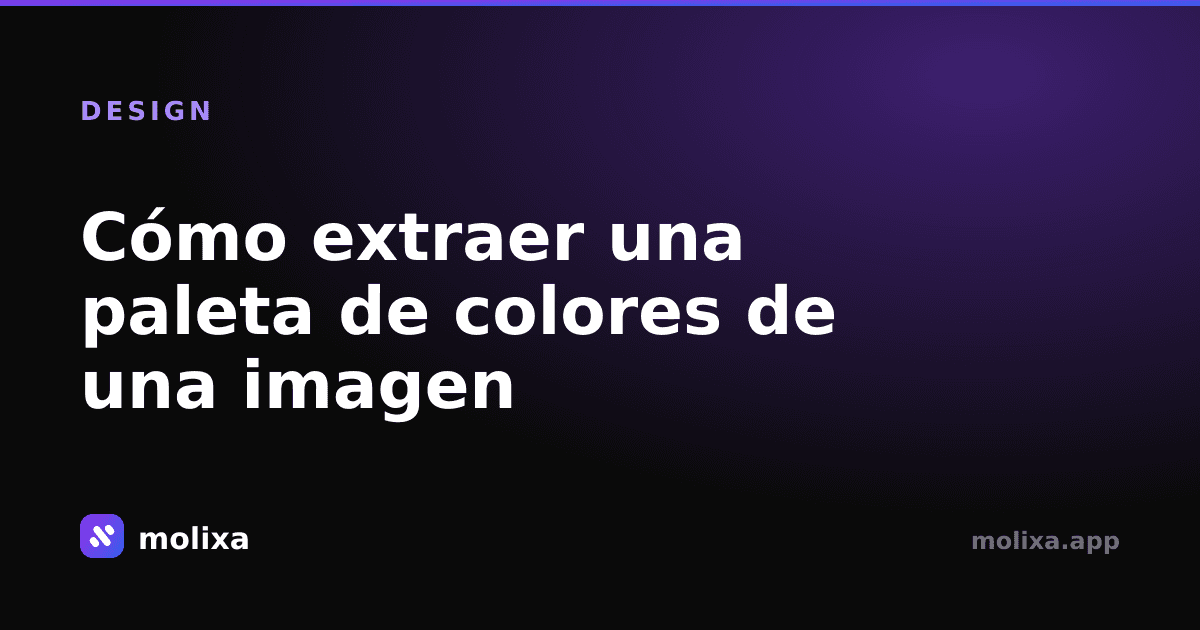 Cómo extraer una paleta de colores de una imagen