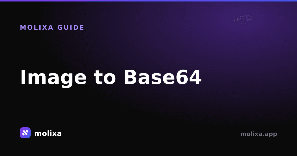 Image to Base64: Data URIs Done Right