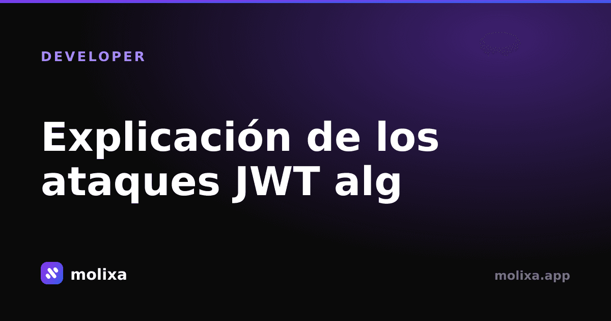 Explicación de los ataques JWT alg:none y de confusión