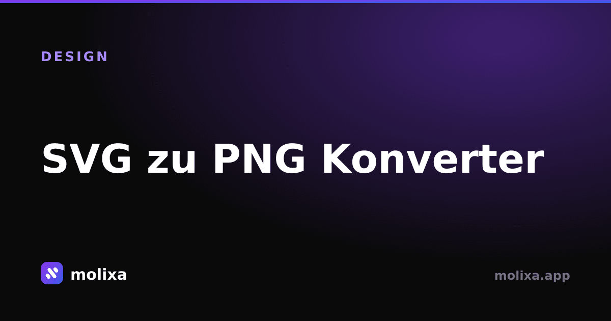 SVG zu PNG Konverter: Das kostenlose Tool, das Designer wirklich nutzen