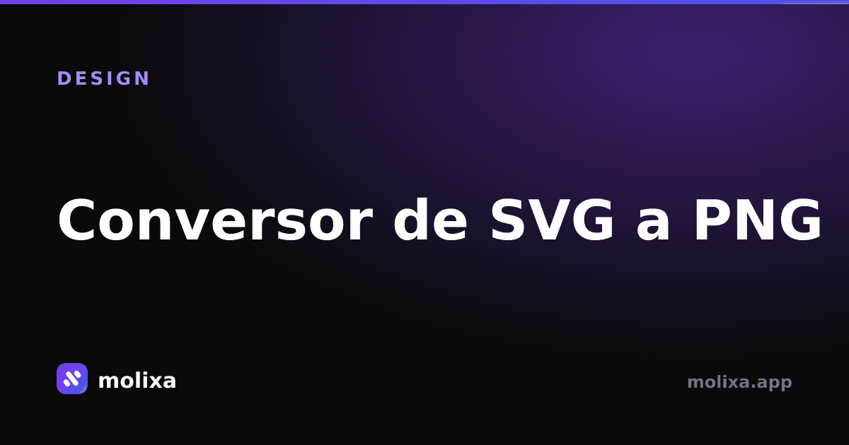 Conversor de SVG a PNG: La herramienta gratuita que los diseñadores usan de verdad