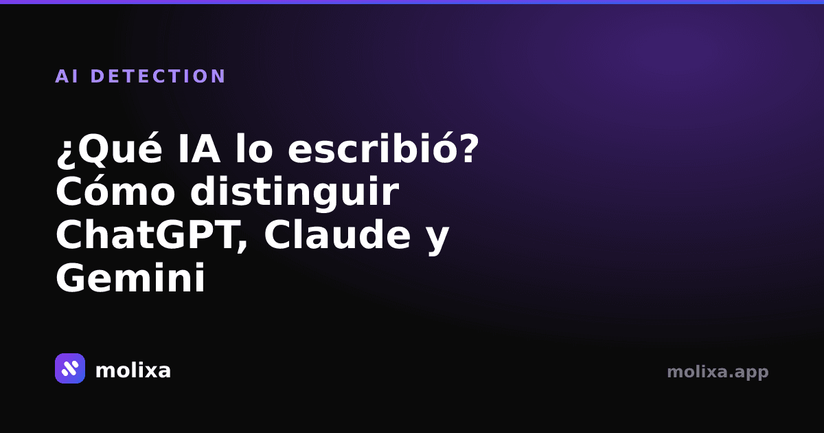 ¿Qué IA lo escribió? Cómo distinguir ChatGPT, Claude y Gemini