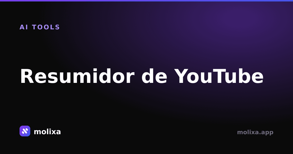 Resumidor de YouTube: Convierte 1 Hora de Video en 5 Minutos de Lectura