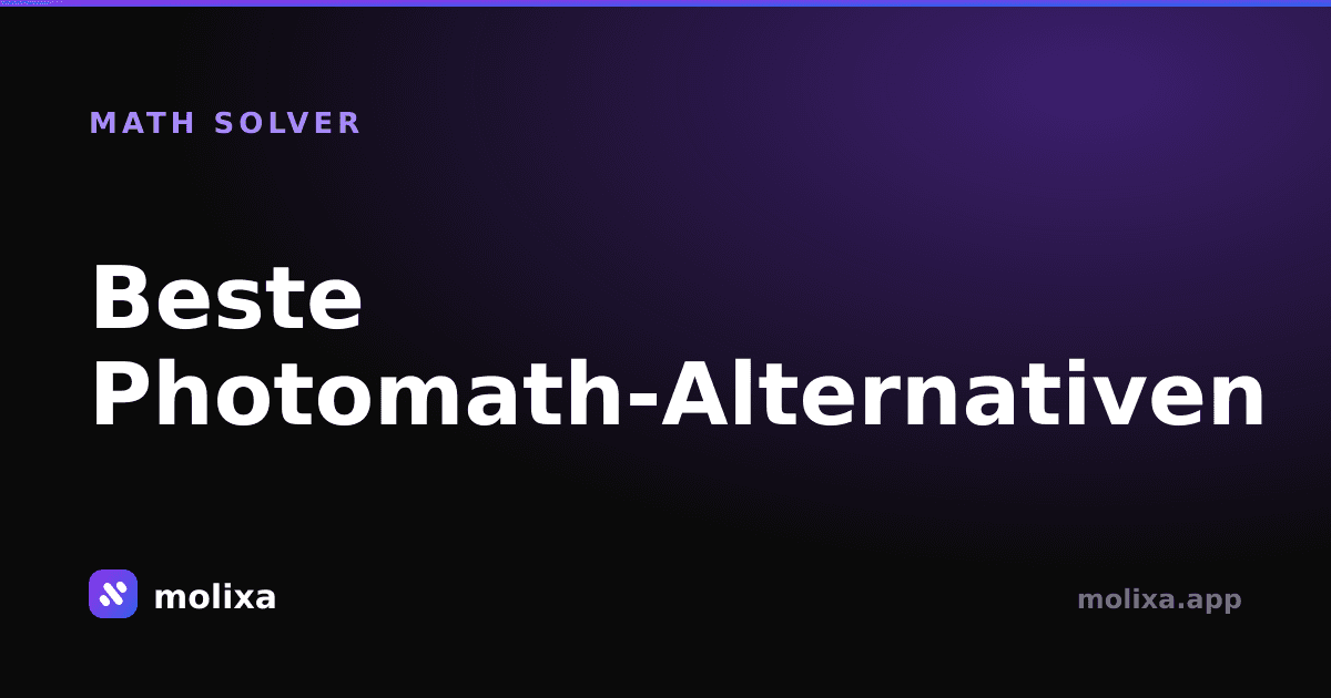 Beste Photomath-Alternativen: Kostenlose Mathe-Löser (2026)