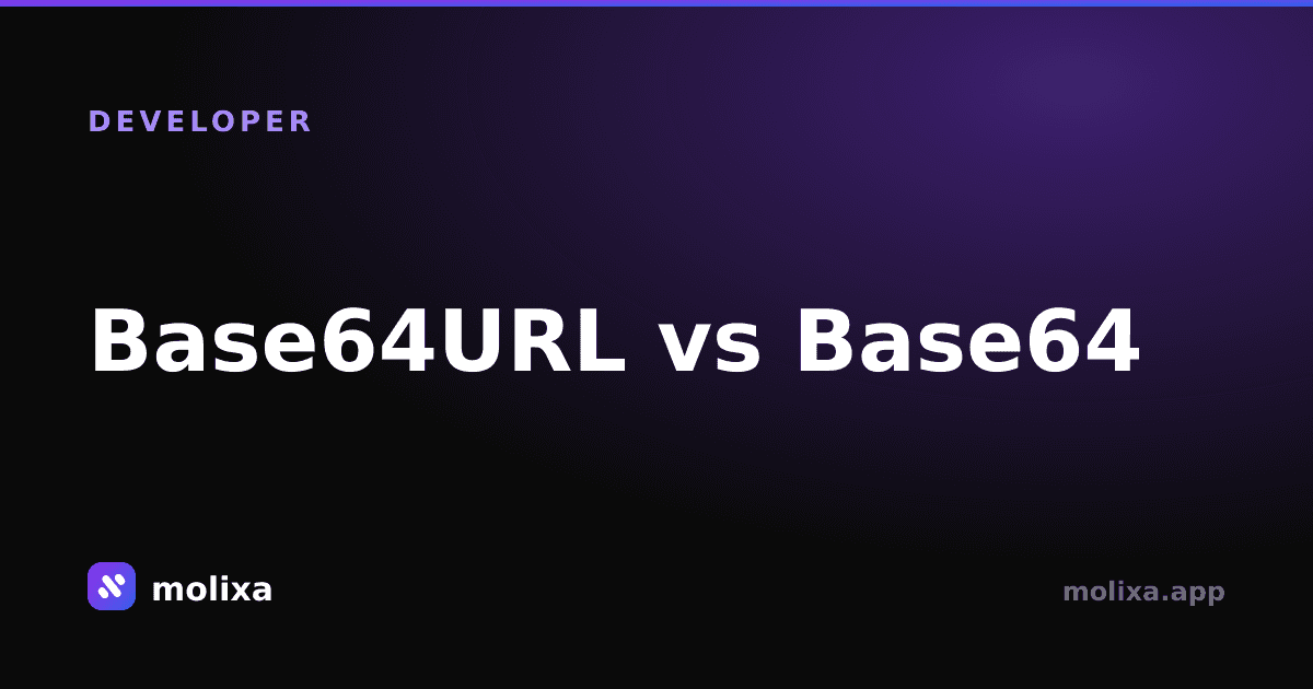 Base64URL vs Base64: Qual a Diferença?