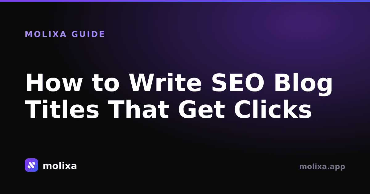How to Write SEO Blog Titles That Get Clicks