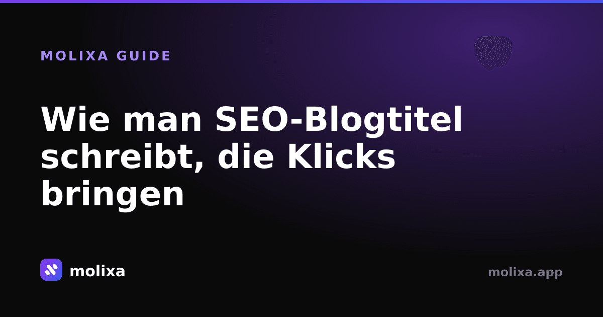 Wie man SEO-Blogtitel schreibt, die Klicks bringen