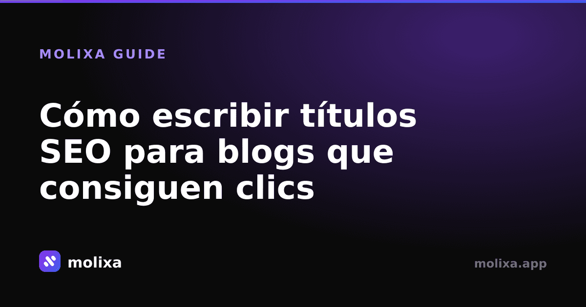 Cómo escribir títulos SEO para blogs que consiguen clics