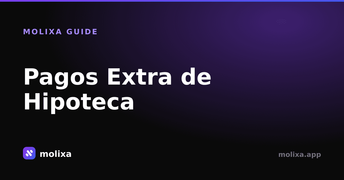 Pagos Extra de Hipoteca: Cuánto Ahorras