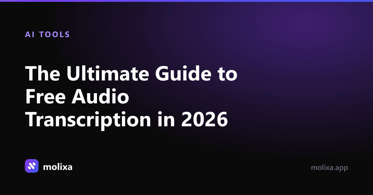 The Ultimate Guide to Free Audio Transcription in 2026