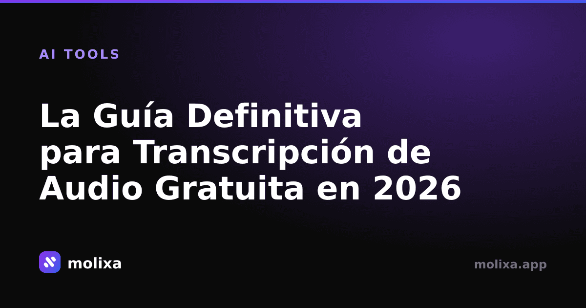 La Guía Definitiva para Transcripción de Audio Gratuita en 2026
