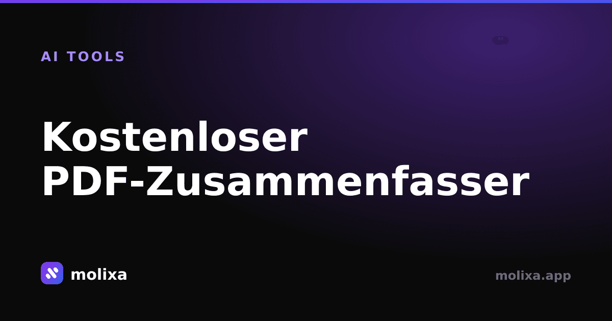 Kostenloser PDF-Zusammenfasser: Sparen Sie 5 Stunden pro Woche bei der Recherche