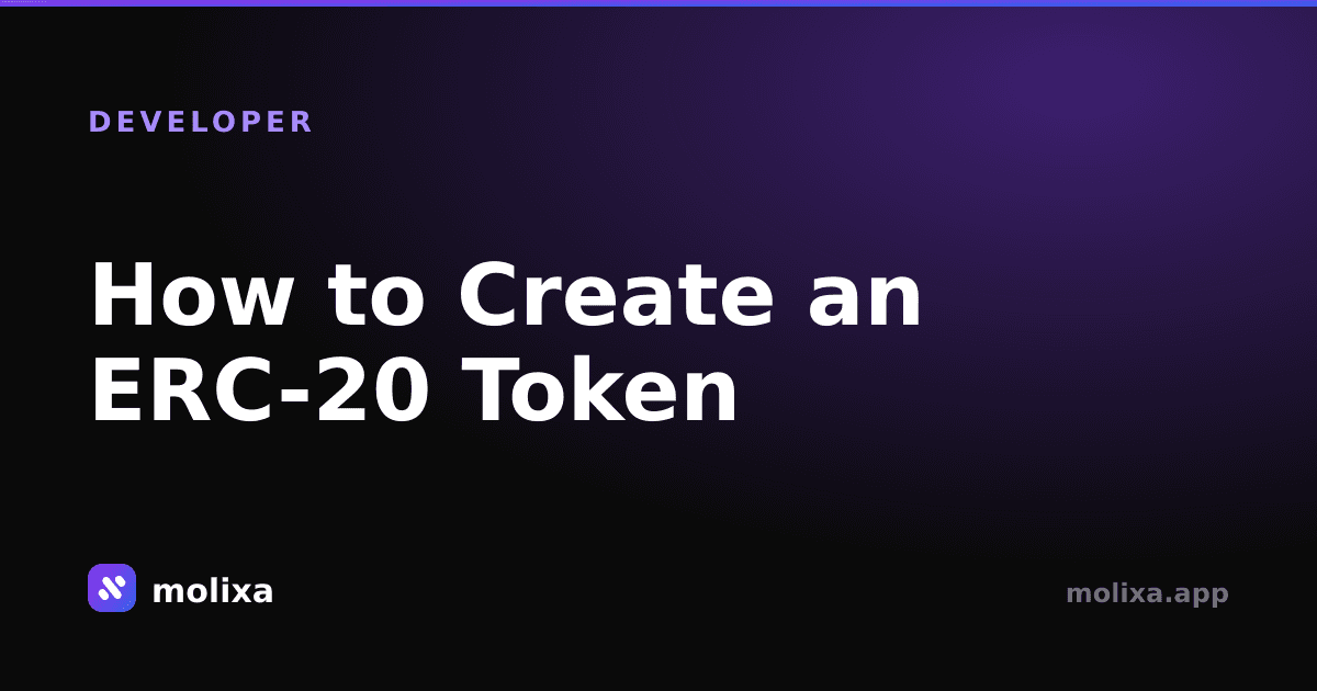 How to Create an ERC-20 Token (No Code)