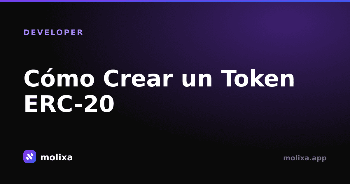 Cómo Crear un Token ERC-20 (Sin Código)