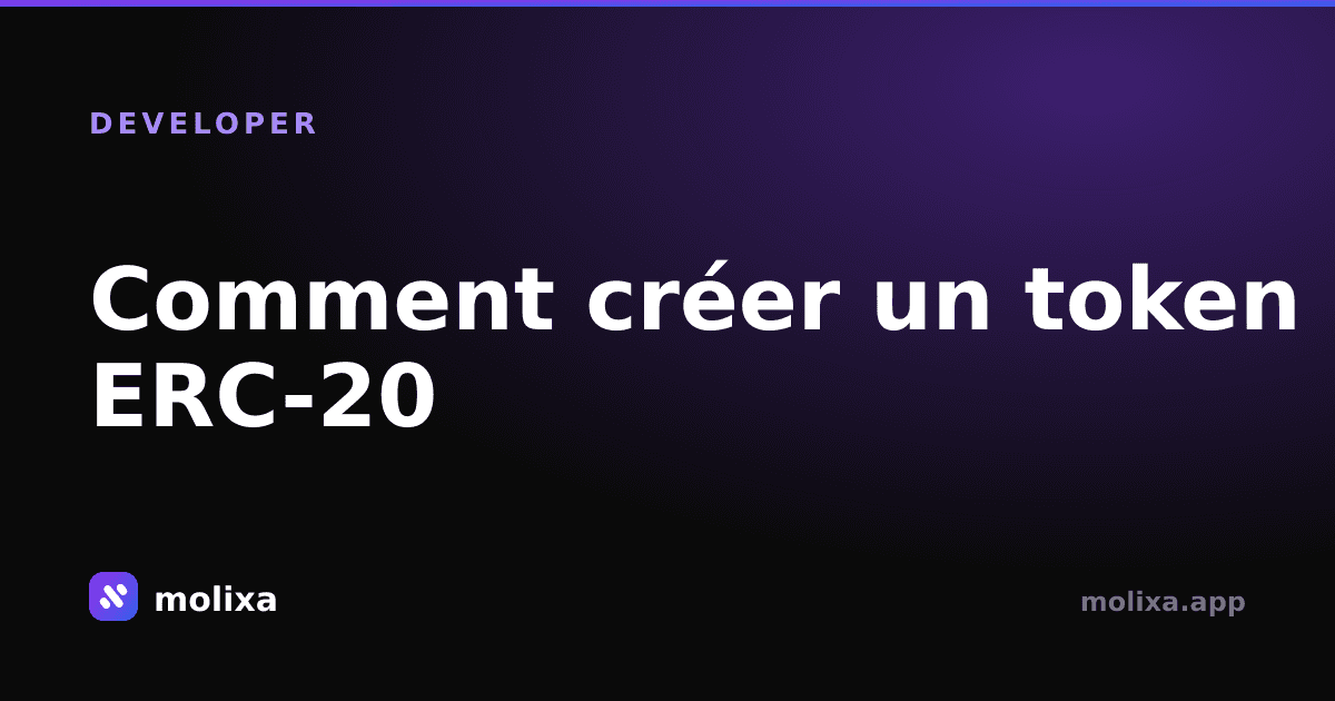 Comment créer un token ERC-20 (sans code)