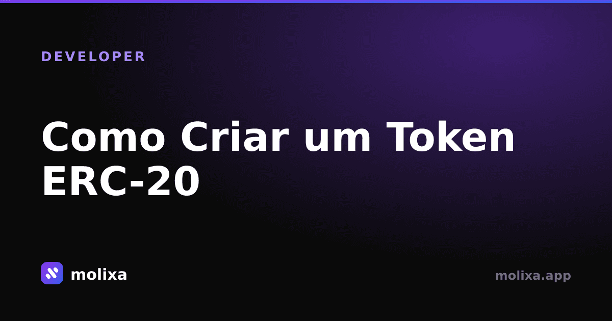 Como Criar um Token ERC-20 (Sem Código)