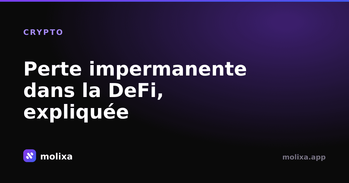 Perte impermanente dans la DeFi, expliquée