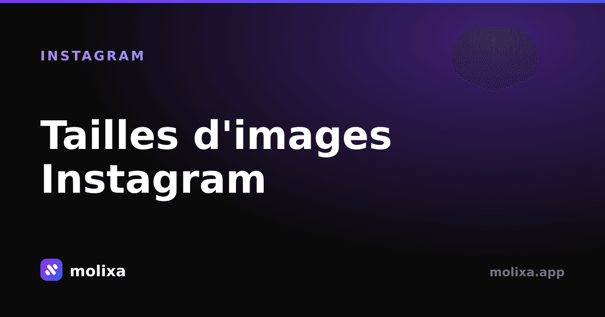 Tailles d'images Instagram : redimensionner sans recadrer