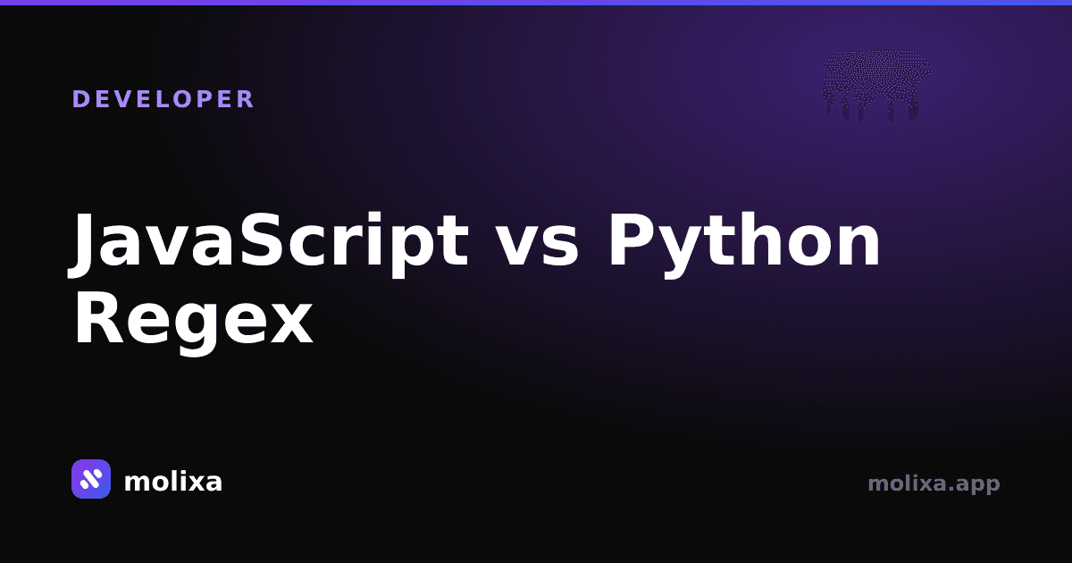 JavaScript vs Python Regex: Diferencias Clave