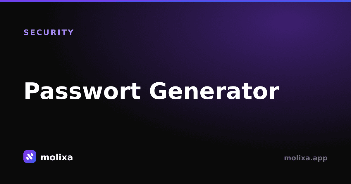 Passwort Generator: Erstellen Sie hack-sichere Passwörter in 3 Sekunden