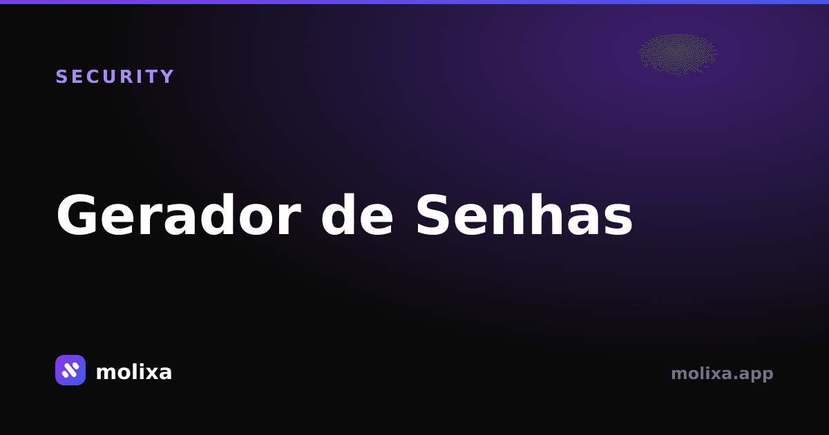 Gerador de Senhas: Crie Senhas à Prova de Hackers em 3 Segundos