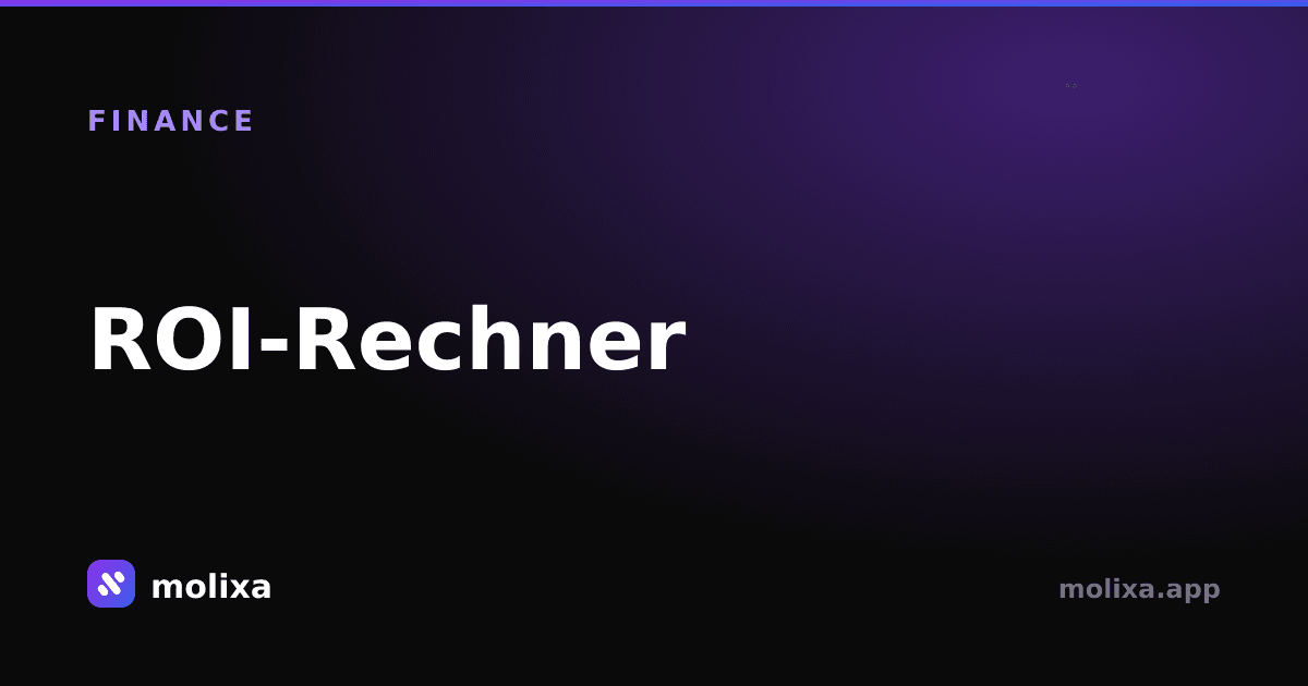 ROI-Rechner: So messen Sie Ihre Investitionsrendite wie ein Profi