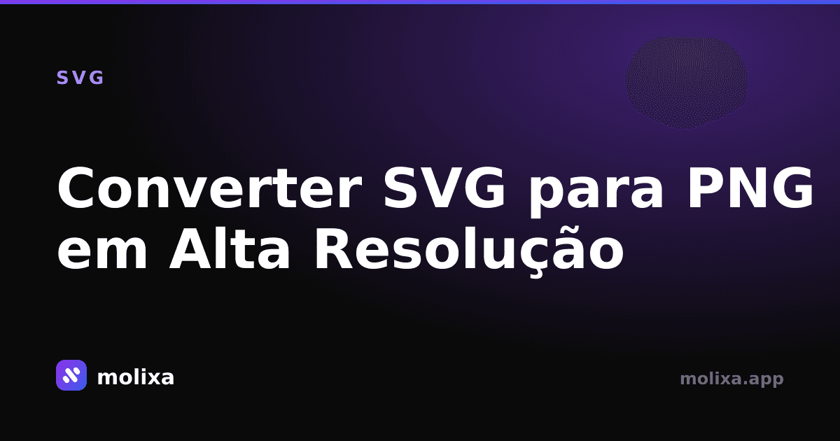 Converter SVG para PNG em Alta Resolução (Retina)
