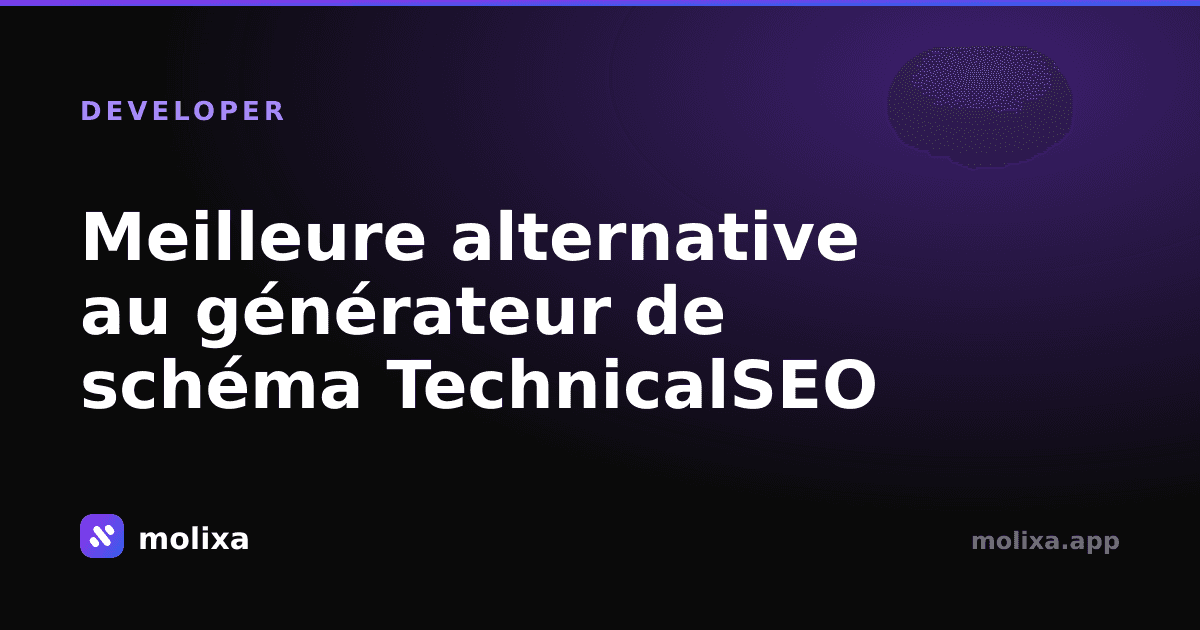 Meilleure alternative au générateur de schéma TechnicalSEO