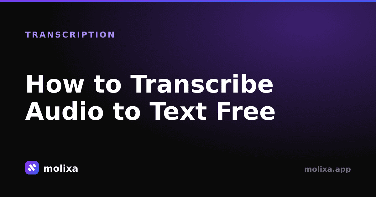 How to Transcribe Audio to Text Free (Whisper)