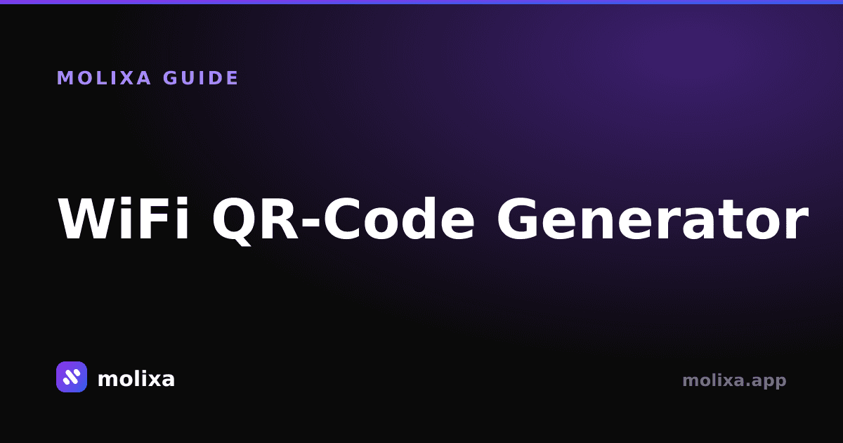 WiFi QR-Code Generator: Scannen und verbinden