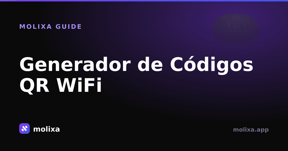Generador de Códigos QR WiFi: Escanea y Conéctate