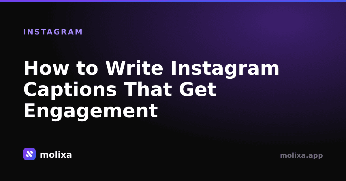 How to Write Instagram Captions That Get Engagement