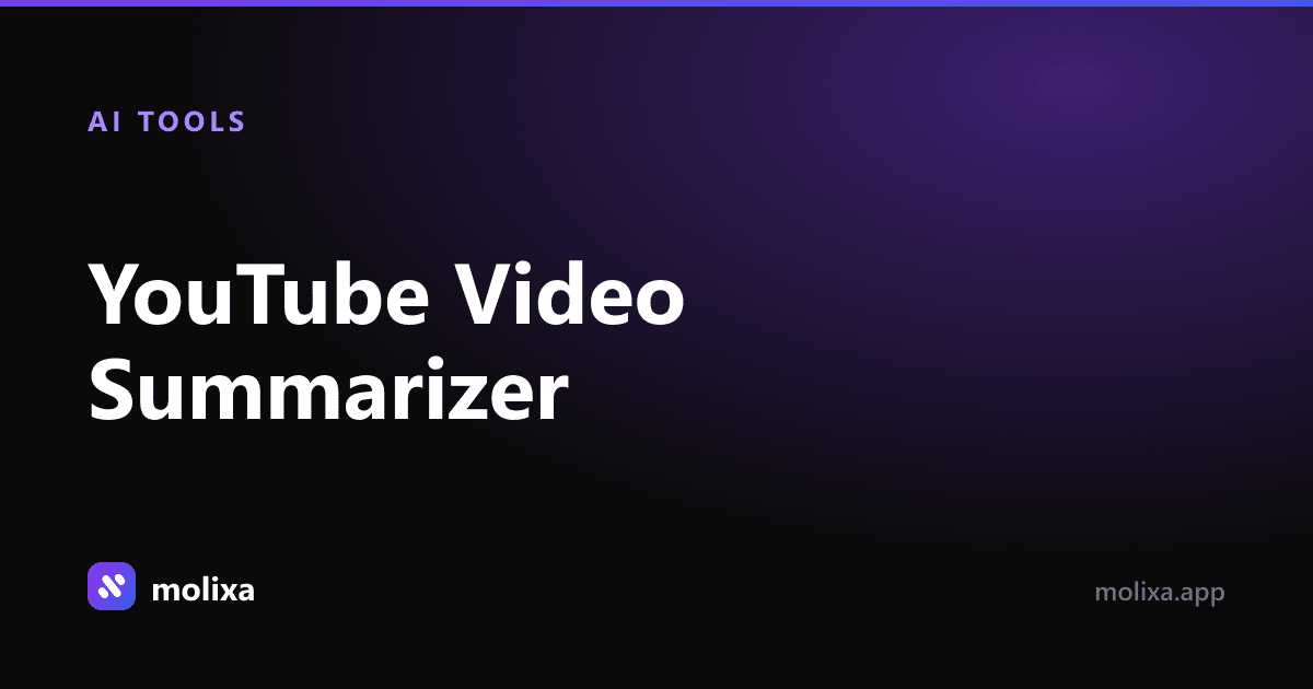 YouTube Video Summarizer: Turn 1-Hour Videos Into 5-Minute Reads